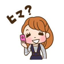 girls every day  sticker sticker #6446771