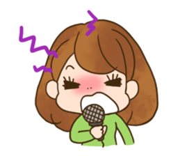 girls every day  sticker sticker #6446776