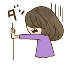 girls every day  sticker sticker #6446777