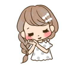 girls every day  sticker sticker #6446779