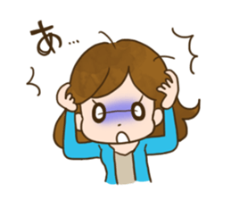 girls every day  sticker sticker #6446780