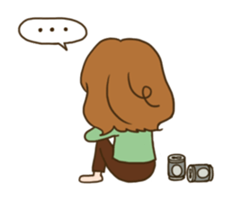 girls every day  sticker sticker #6446786