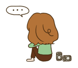 girls every day sticker sticker #6446786