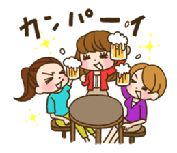 girls every day sticker sticker #6446787