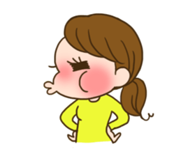 girls every day  sticker sticker #6446789