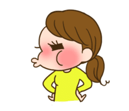 girls every day sticker sticker #6446789