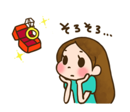 girls every day  sticker sticker #6446790