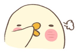 You are chicken exactly! part.2 sticker #6447372