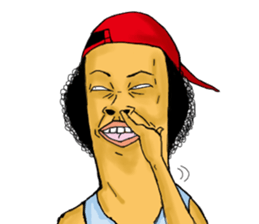 Mr. Curly sticker #6447413