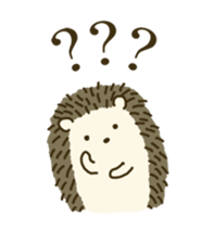 Hedgehog Diary sticker #6447523