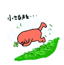 Dreaming gorilla 8 sticker #6448640