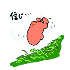 Dreaming gorilla 8 sticker #6448641