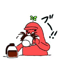 Dreaming gorilla 8 sticker #6448652