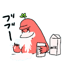 Dreaming gorilla 8 sticker #6448653