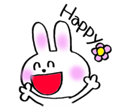 Pretty rabbits sticker #6448752