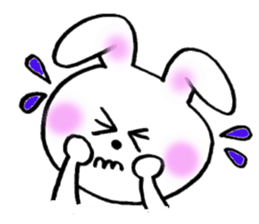 Pretty rabbits sticker #6448754