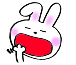 Pretty rabbits sticker #6448756