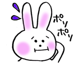 Pretty rabbits sticker #6448757