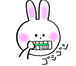 Pretty rabbits sticker #6448764