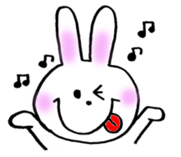 Pretty rabbits sticker #6448765