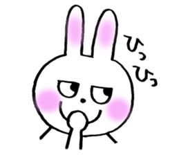 Pretty rabbits sticker #6448767