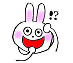Pretty rabbits sticker #6448768
