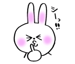 Pretty rabbits sticker #6448770