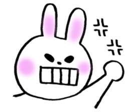 Pretty rabbits sticker #6448772