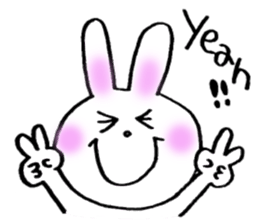 Pretty rabbits sticker #6448774