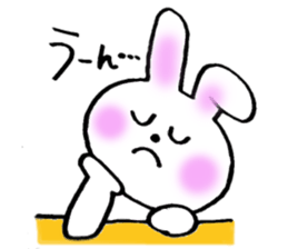 Pretty rabbits sticker #6448779