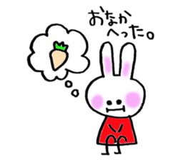 Pretty rabbits sticker #6448781