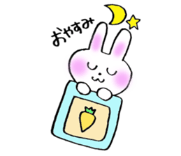 Pretty rabbits sticker #6448784