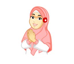 Hijab Muslim Girl - Fona sticker #6449112
