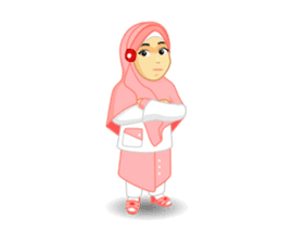 Hijab Muslim Girl - Fona sticker #6449114