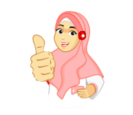 Hijab Muslim Girl - Fona sticker #6449116