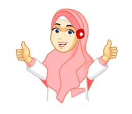 Hijab Muslim Girl - Fona sticker #6449117