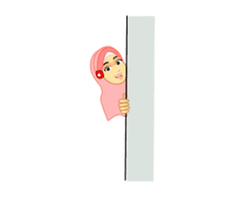Hijab Muslim Girl - Fona sticker #6449118