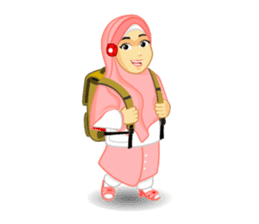 Hijab Muslim Girl - Fona sticker #6449121