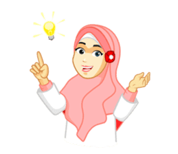 Hijab Muslim Girl - Fona sticker #6449123