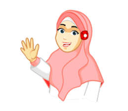 Hijab Muslim Girl - Fona sticker #6449131