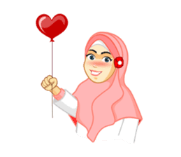 Hijab Muslim Girl - Fona sticker #6449133