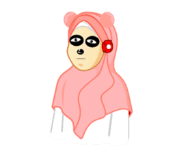 Hijab Muslim Girl - Fona sticker #6449134