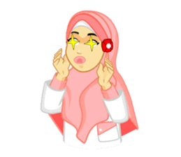 Hijab Muslim Girl - Fona sticker #6449140