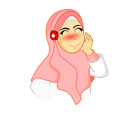 Hijab Muslim Girl - Fona sticker #6449141