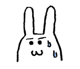 Ponyo Rabbit sticker #6449917