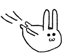 Ponyo Rabbit sticker #6449918