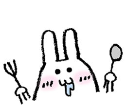 Ponyo Rabbit sticker #6449919