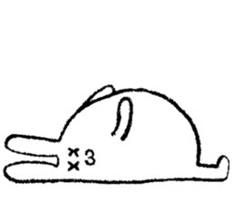 Ponyo Rabbit sticker #6449921