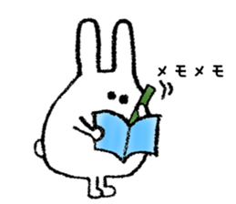 Ponyo Rabbit sticker #6449922