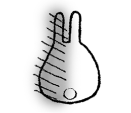 Ponyo Rabbit sticker #6449927